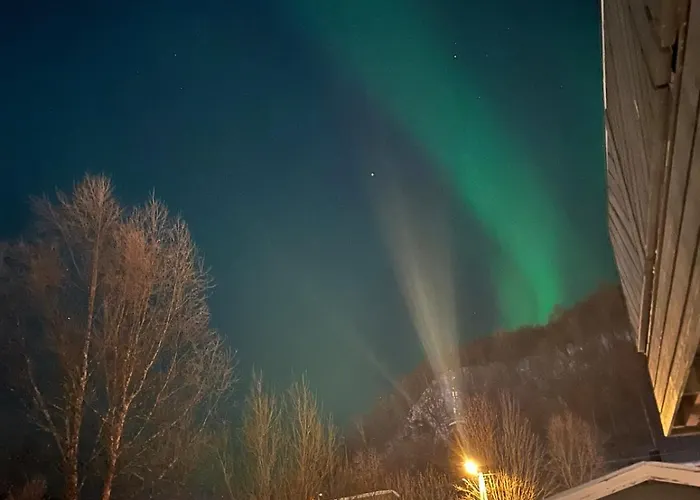 דירה Cozy With A Lovely View טרומסה